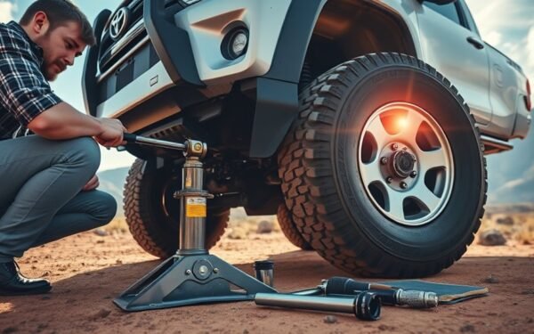 change flat tire guide