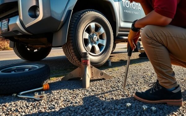 change tire safely 4runner