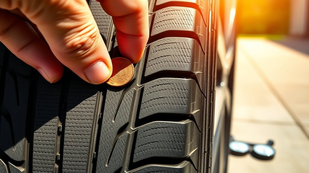check camry tire tread