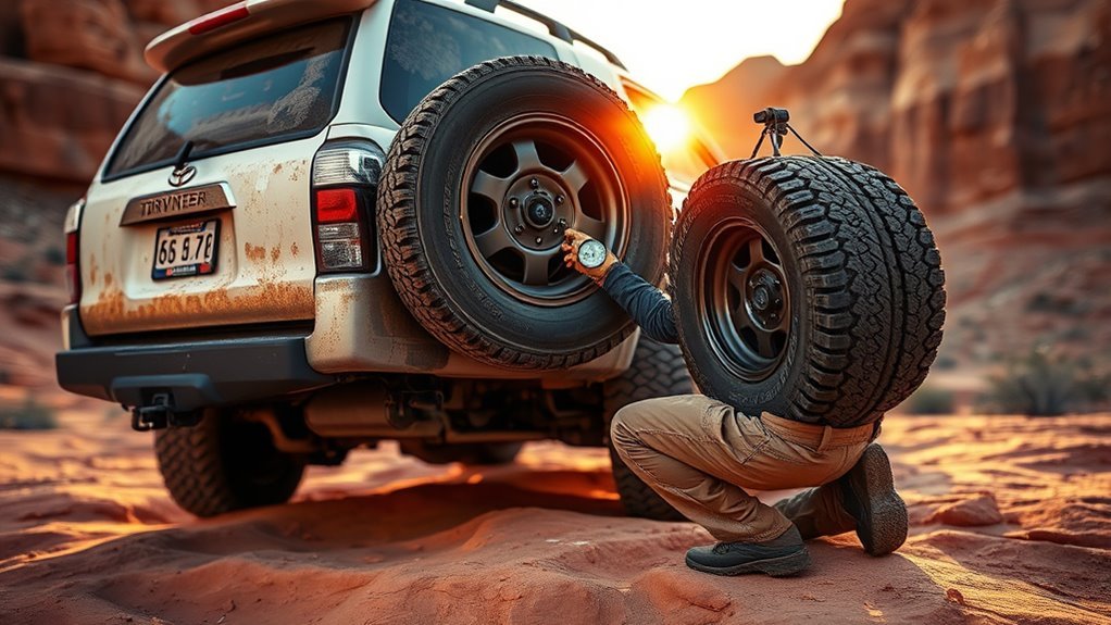 check spare tire pressure