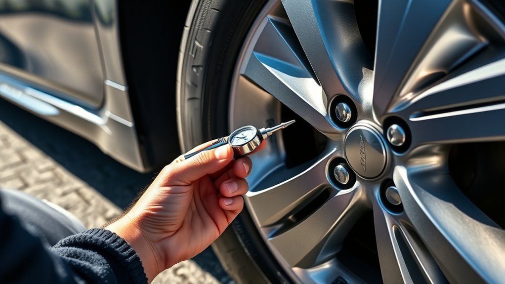 check tire pressure accurately