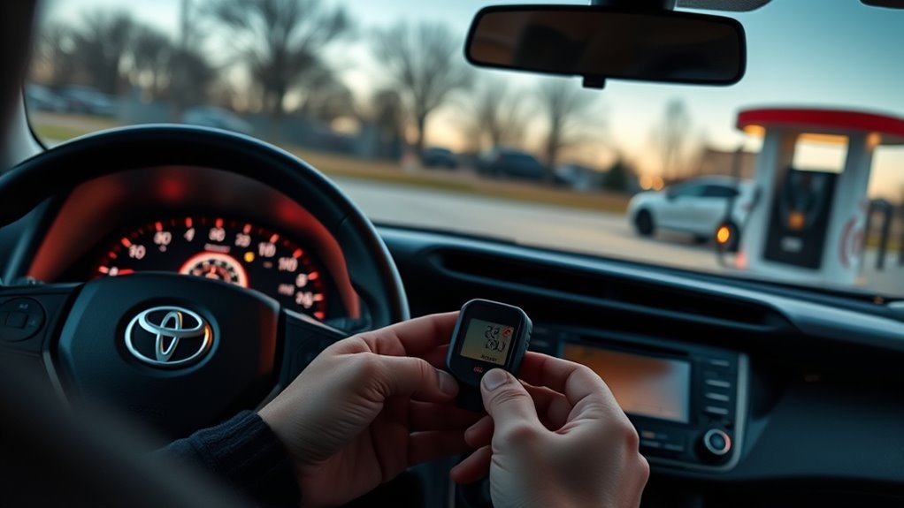 check tire pressure immediately