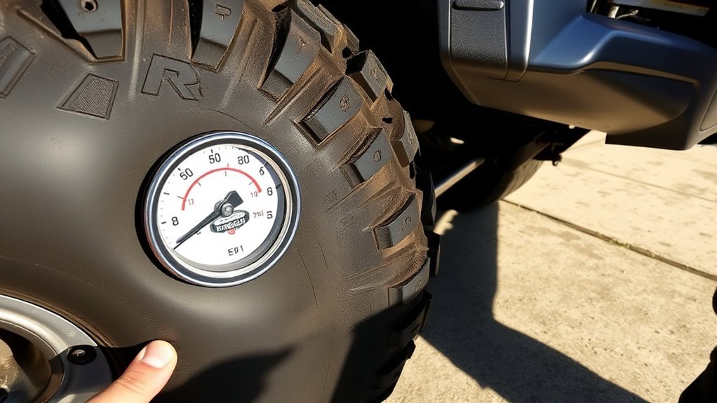 check tire pressure monthly