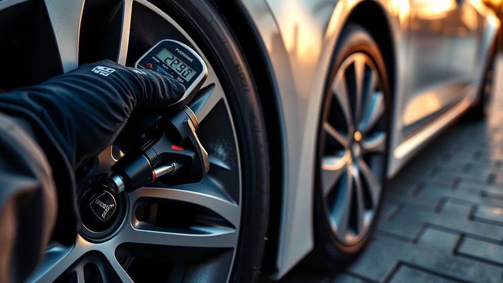 check tire pressure regularly