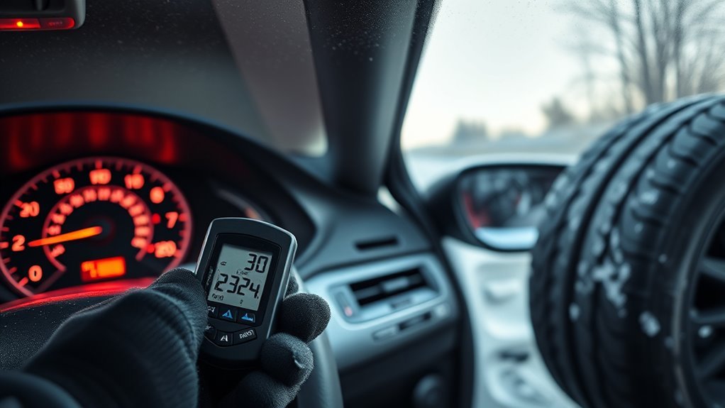 check tpms and tire pressure