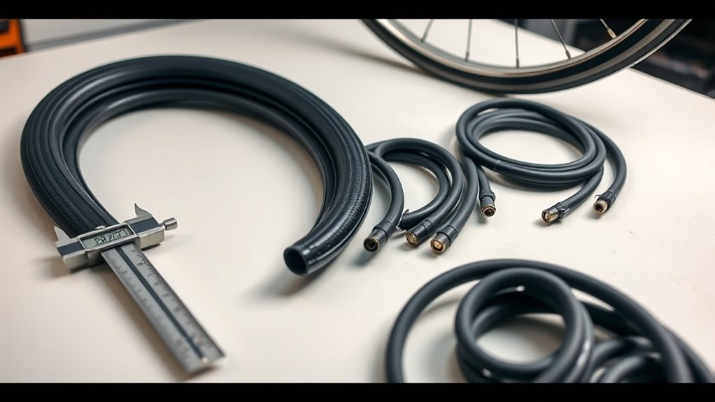 choose correct tube size