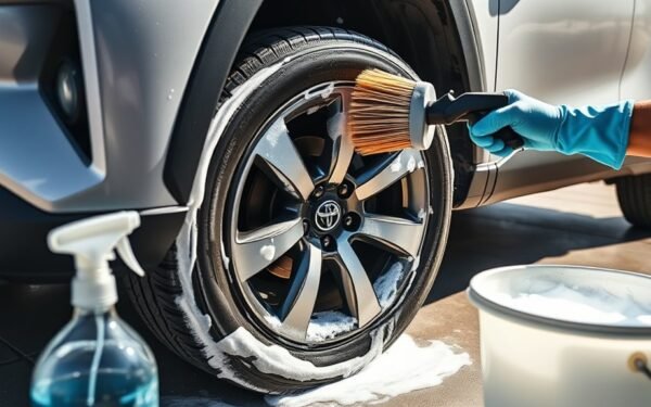 clean toyota rav4 tires