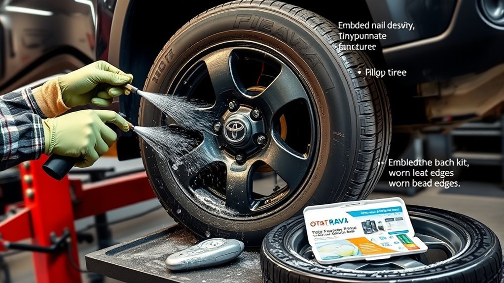 common tire leak causes