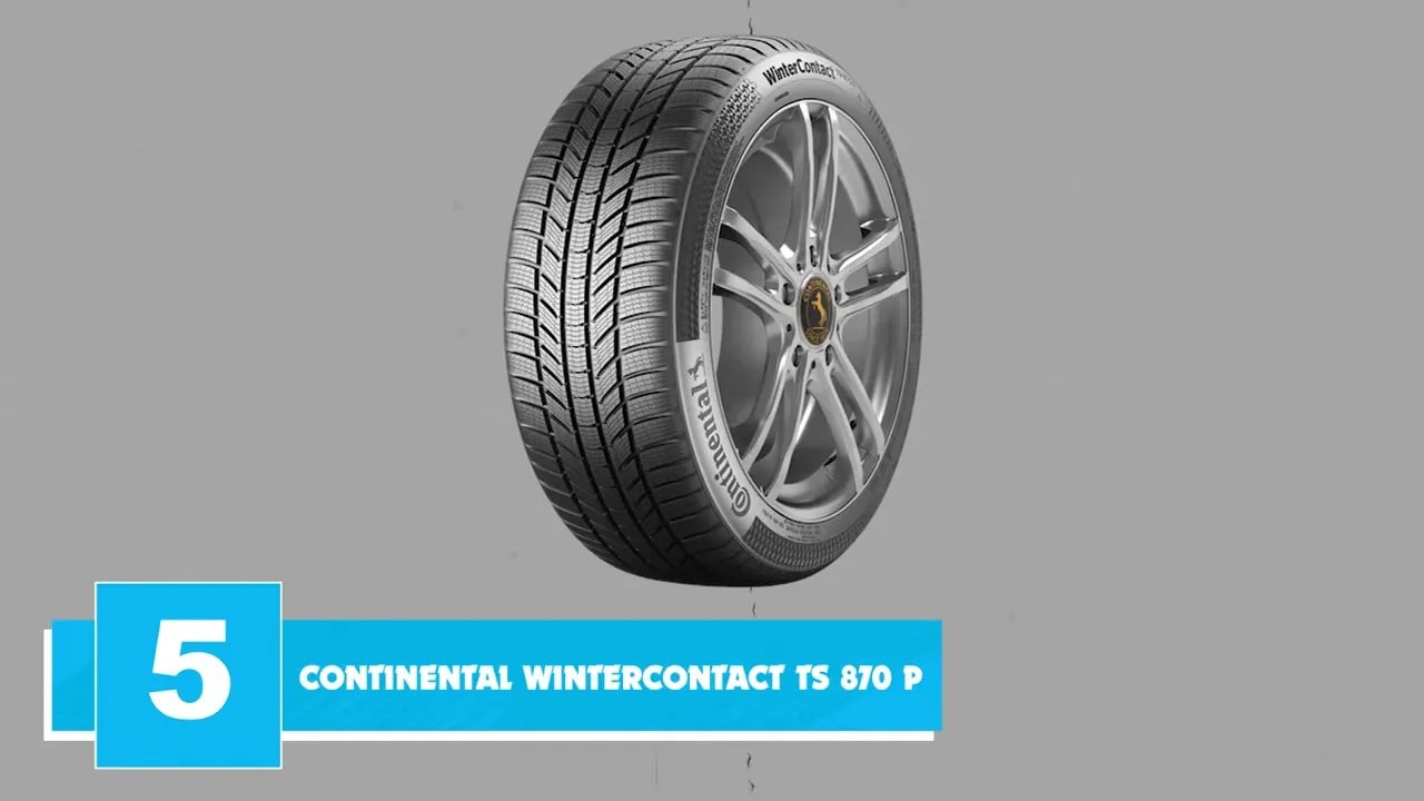 Continental WinterContact TS 870 P winter tire close-up