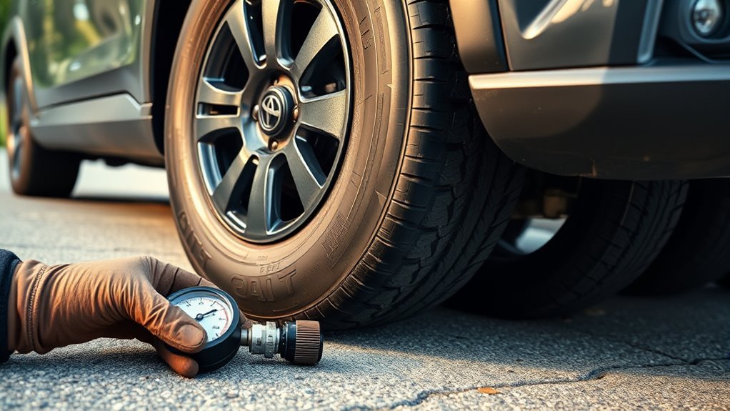 correct tire pressure maintenance
