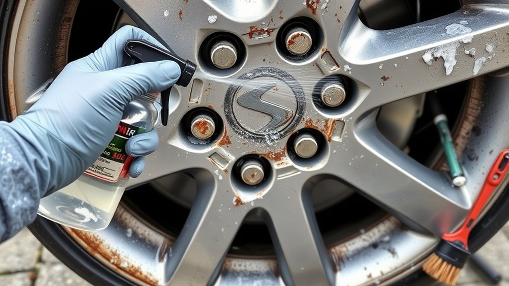 corroded rim tire leak