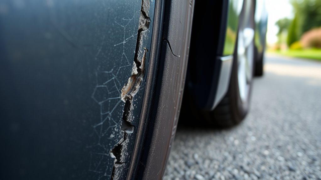 cracked tires require immediate replacement