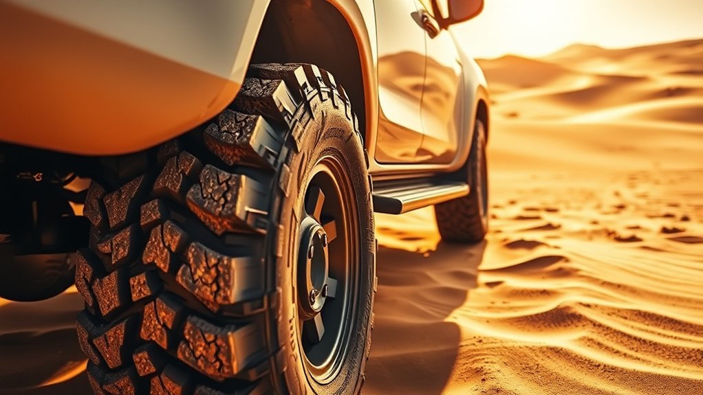 desert optimized toyota hilux tires