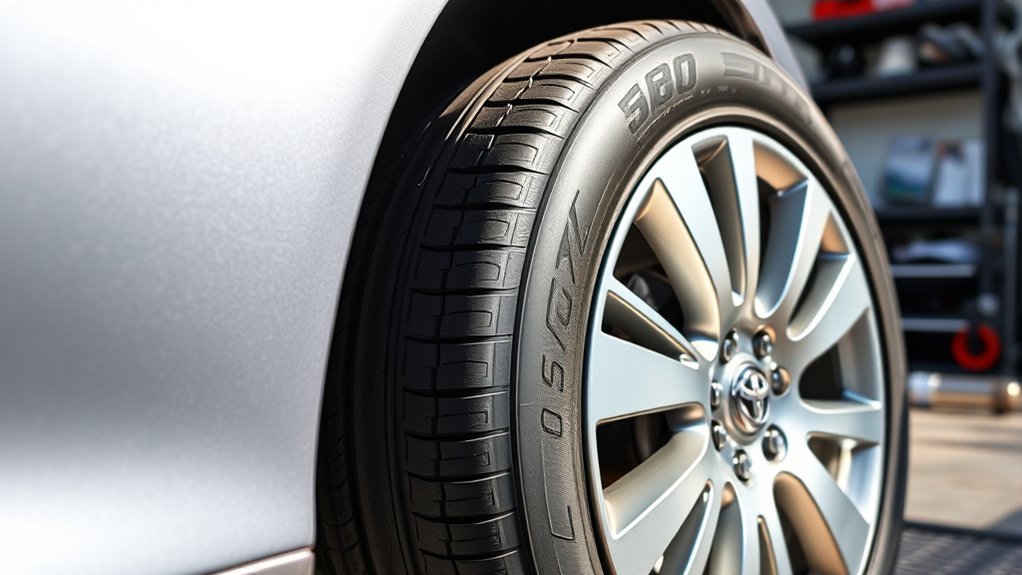 determine toyota camry tire size