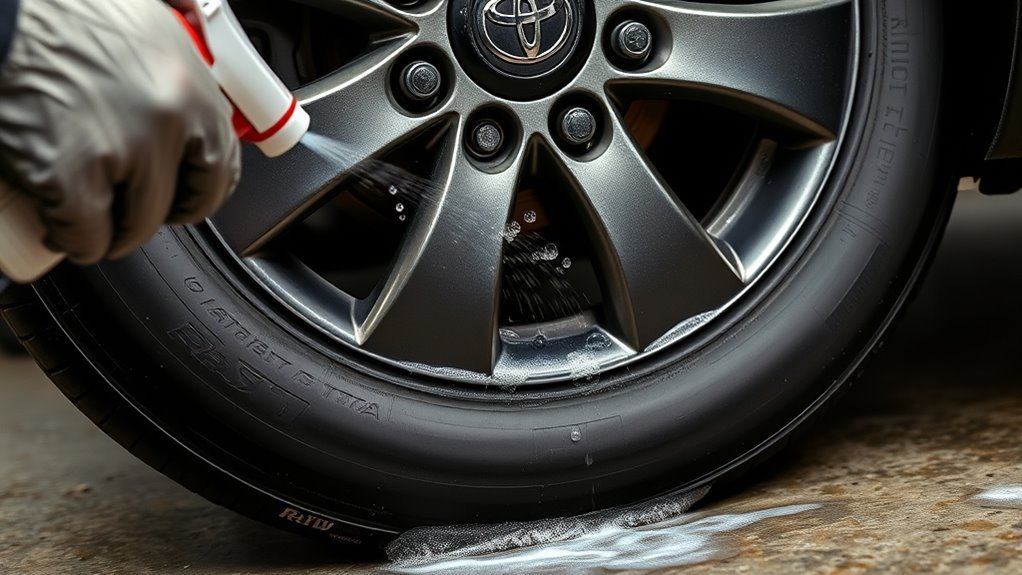 diagnose tire bead leaks