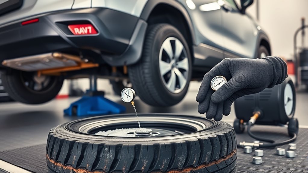 diagnosing and repairing tire leaks