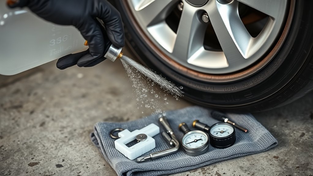 diagnosing and repairing valve leakage