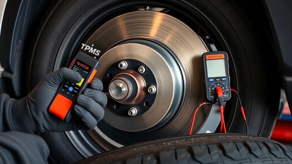 diagnosing rav4 tpms sensor