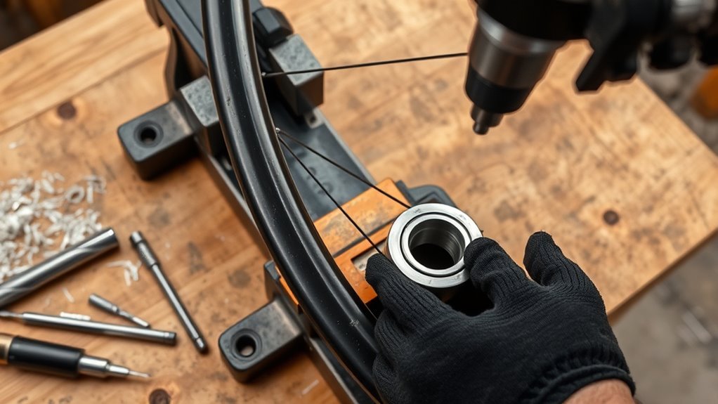 drill ream clamp check