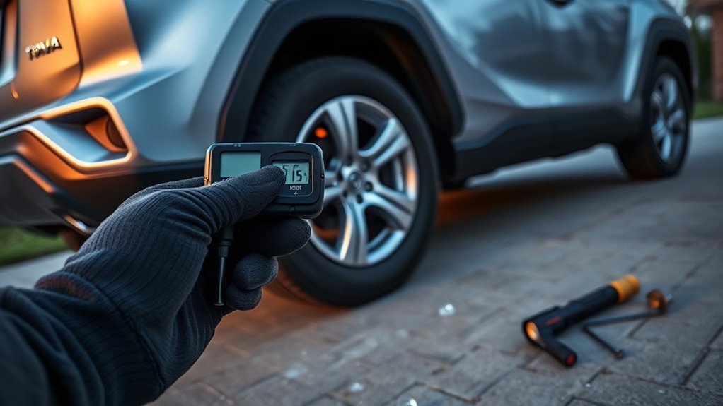 dropping tire pressure issues