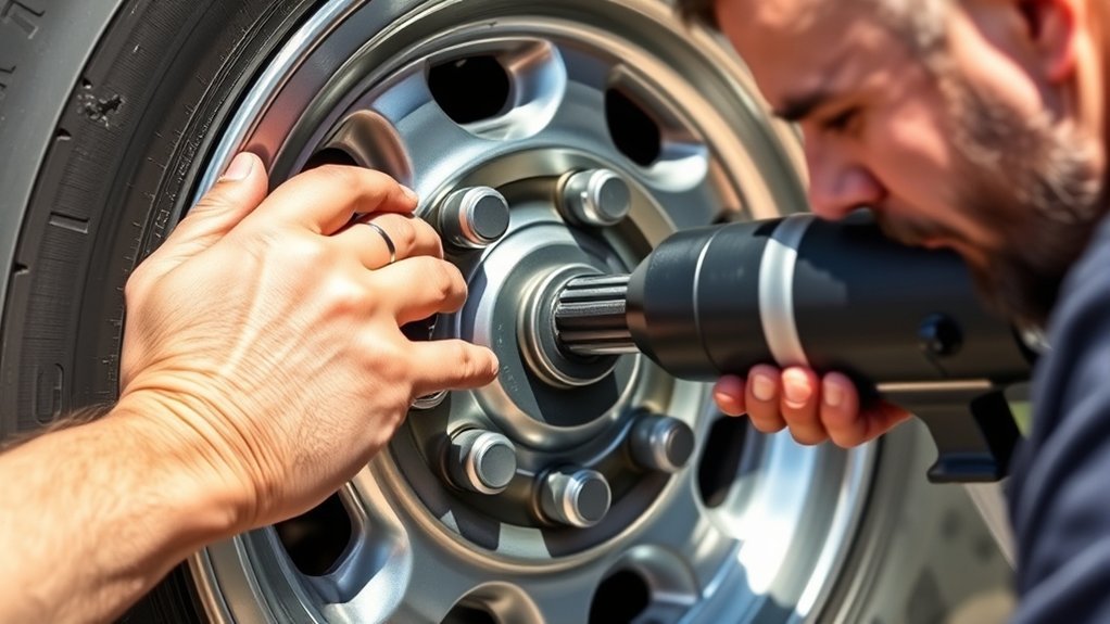 effective locking lug nut removal