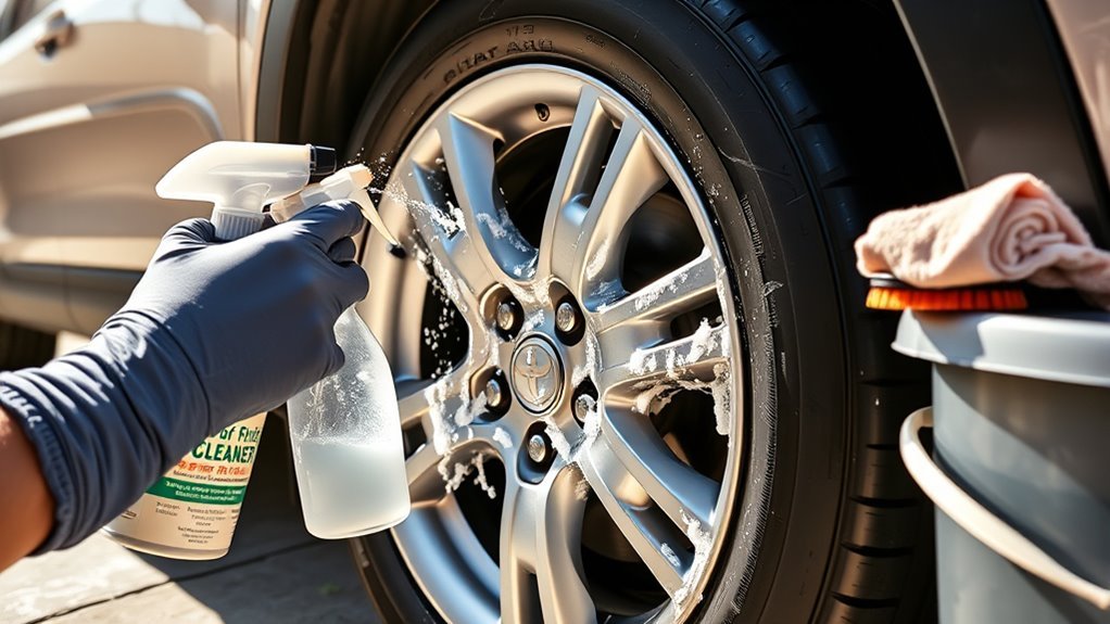 effective rav4 tire cleaning