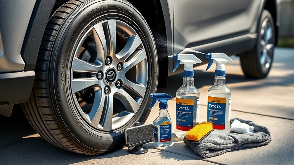 effective tire cleaning options
