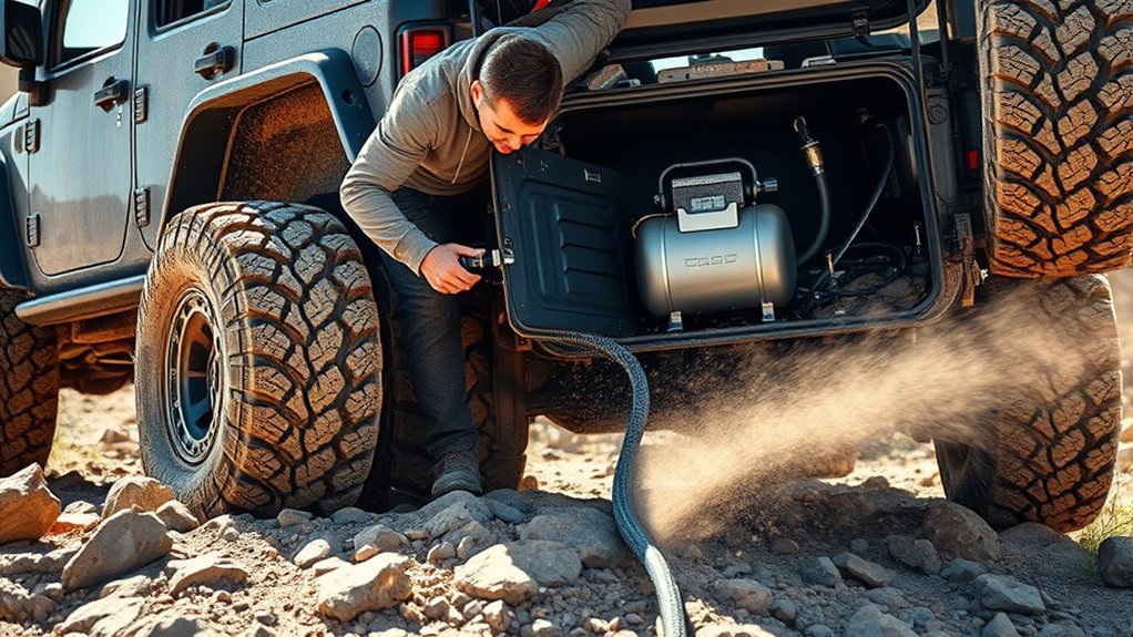 efficient tire inflation system