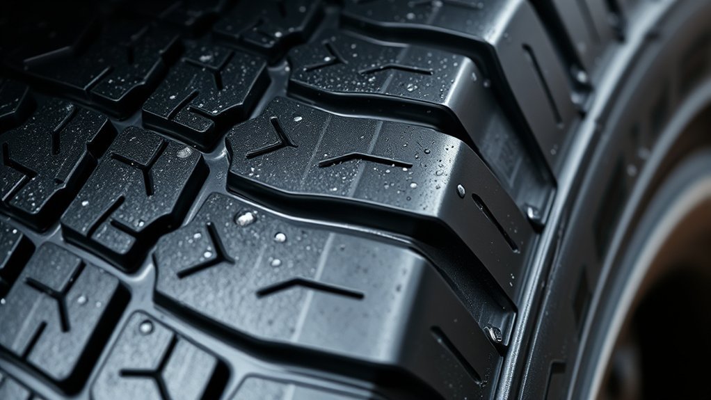 enhanced traction through sipes