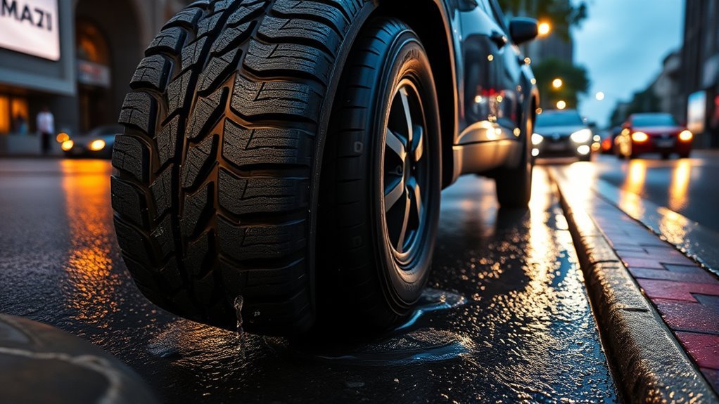 enhanced wet weather tire performance