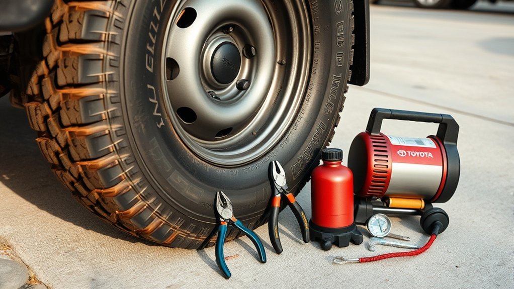 essential tire repair tools