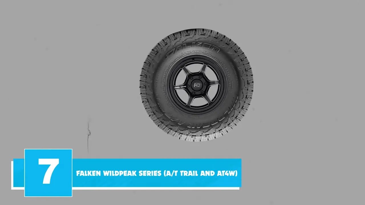 Falken WildPeak series (A/T Trail and AT4W) tire highlight slide