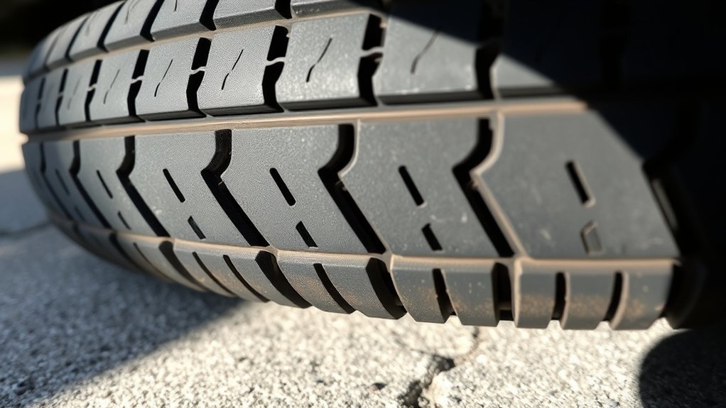 feathered tire wear prevention