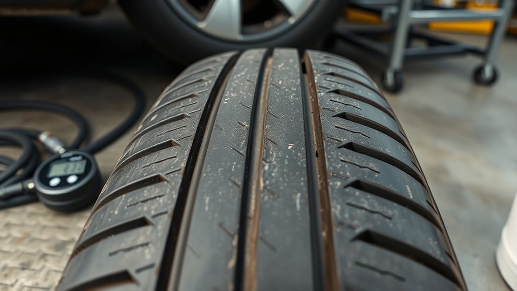 fix center tire wear