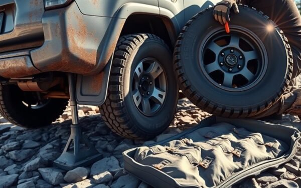 fixing a 4runner tire