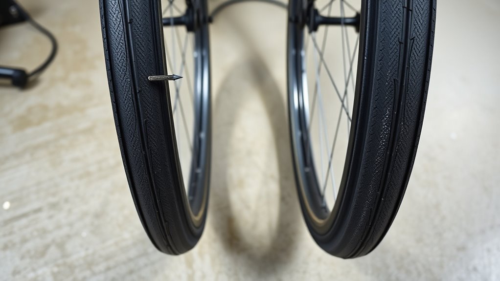 flat protection comparison test