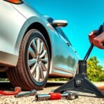 flat tire change guide
