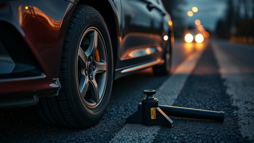 flat tire driving dangers