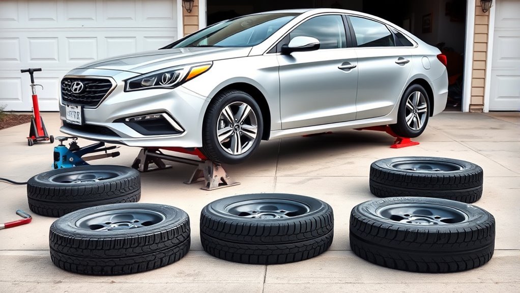 forward cross tire rotation explained