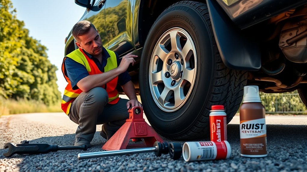 freeing stuck tires effectively