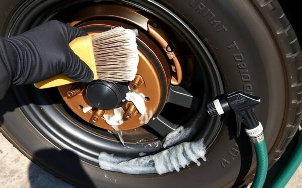 gentle tire and wheel cleaning