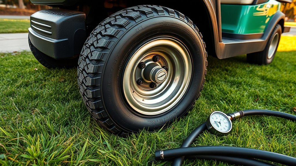 golf cart tire maintenance