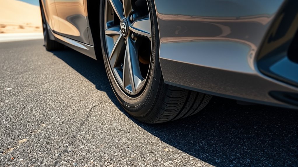 heat effects on camry tires