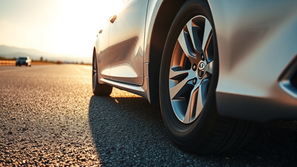 heat increases tire pressure