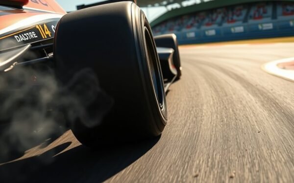 heat influences tire grip