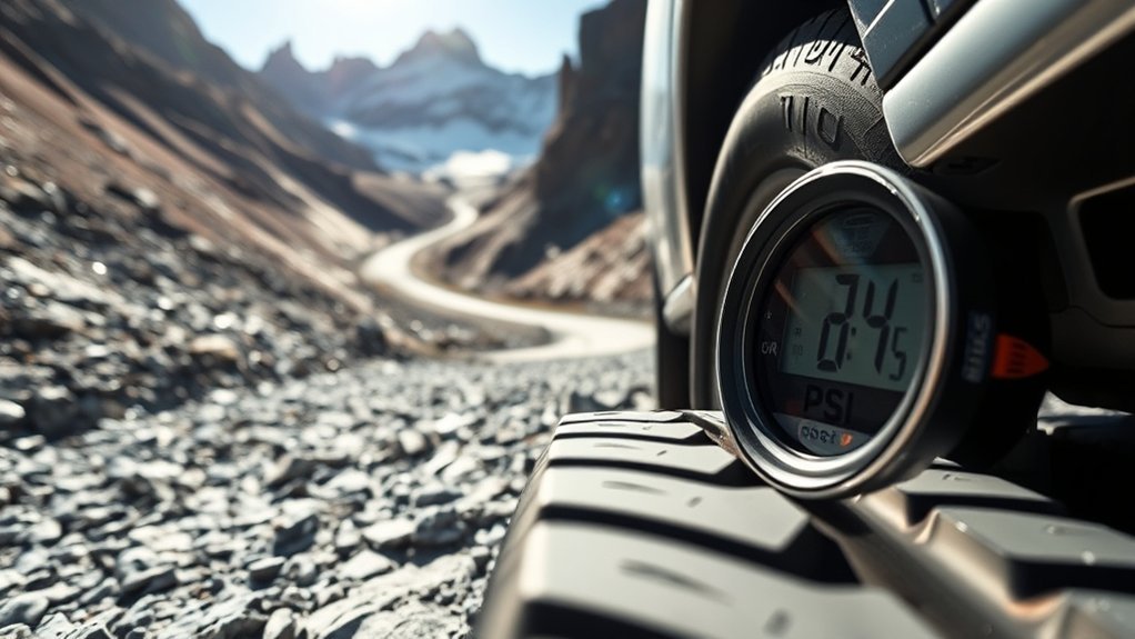 high elevation tire monitoring