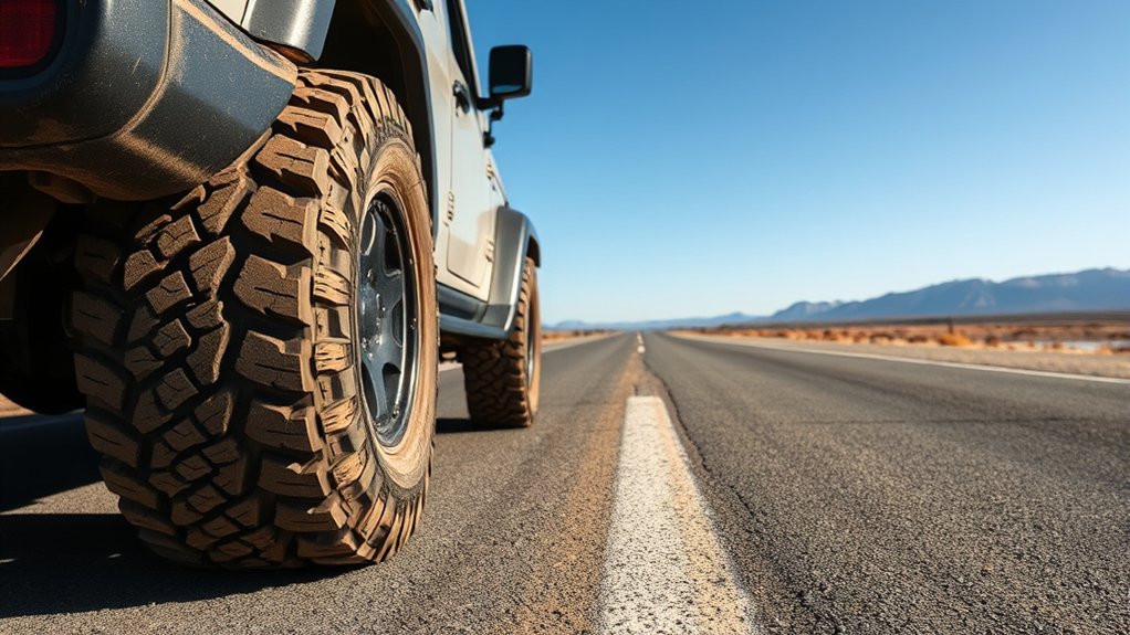 highway performance of mud terrain tires