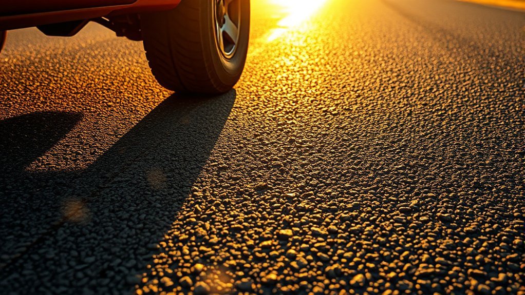 hot pavement impacts tires