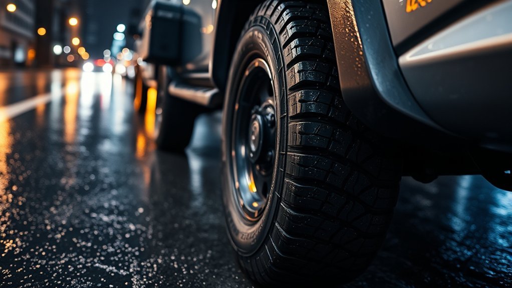 hydroplaning resistant tire selection
