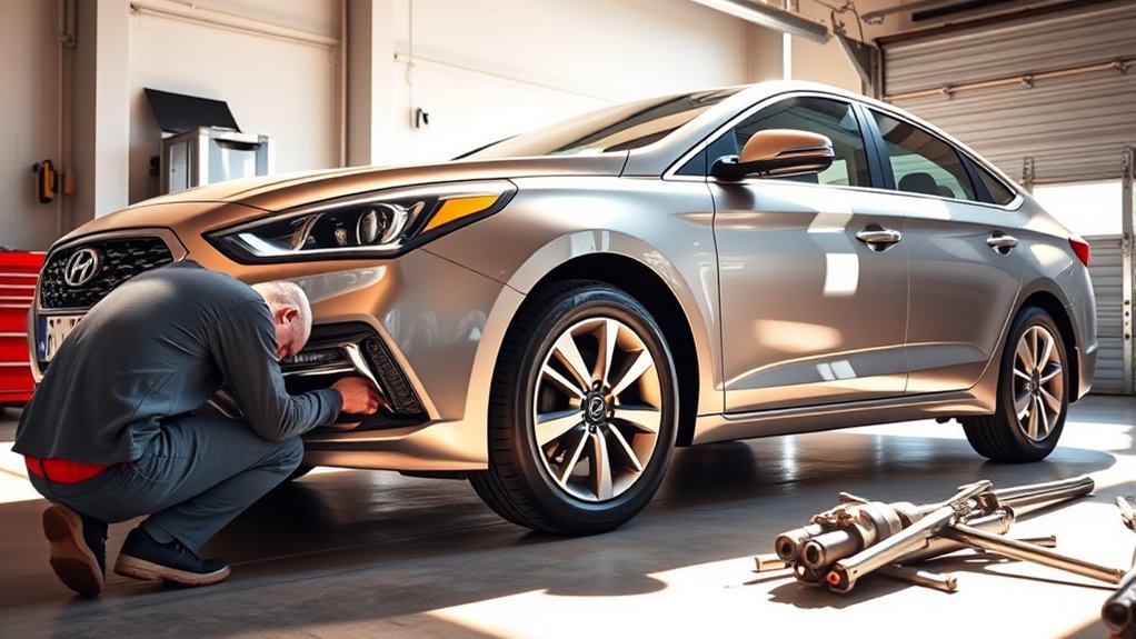 hyundai sonata tire alignment frequency